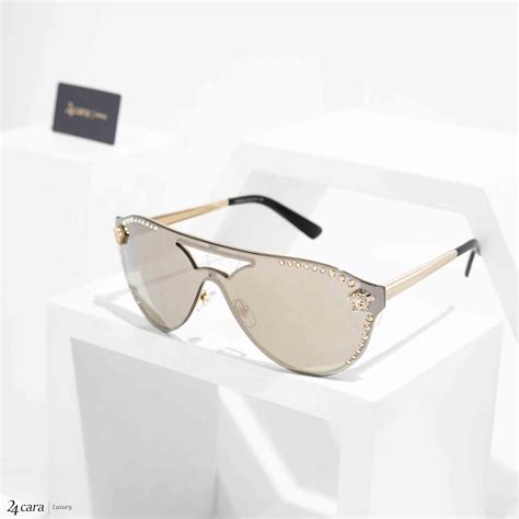 versace crystal glam sunglasses|Versace sunglasses official website.